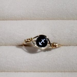 Sagittarius Zodiac Sign Ring | Adjustable Ring | Zodiac Ring | Sagittarius